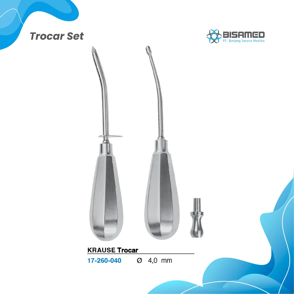 KRAUSE Trocar 15,0cm / 4,0mm Ø