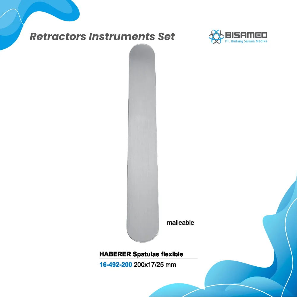 HABERER Spatulas flexible 20cm / 17/ 25mm