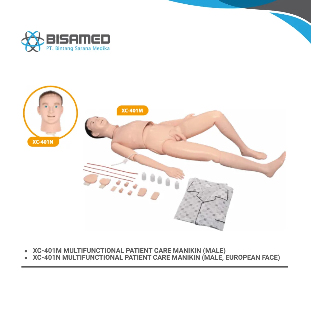 XINCH XC-401N MULTIFUNCTIONAL PATIENT CARE MANIKIN (MALE, EUROPEAN FACE)