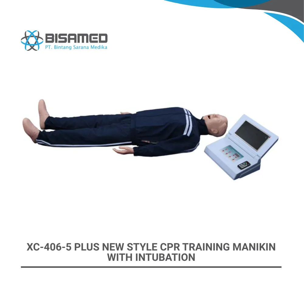 XINCH XC-406-5 PLUS NEW STYLE CPR TRAINING MODEL WITH INTUBATION