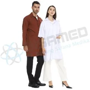 Jas Lab Linen, Japan Drill, Lengan Pendek