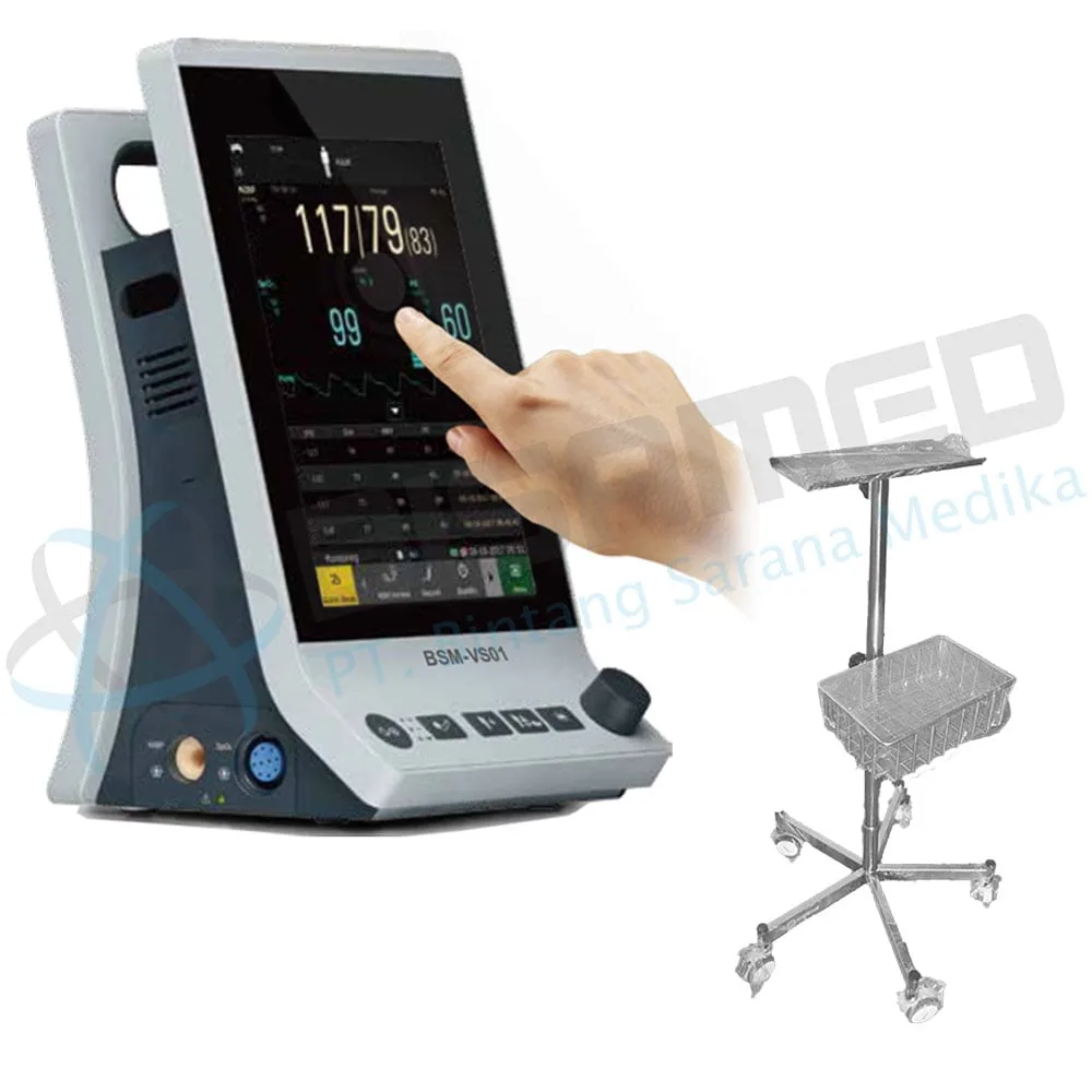 Vital Sign Monitor With Trolley