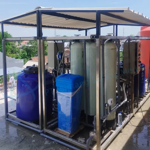 Instalasi Pengolahan Air Bersih (IPAB) 3 m3/Jam Air Sadah Complete