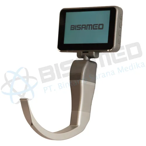 Video Laryngoscope 4,5 Inch With Reusable Blades