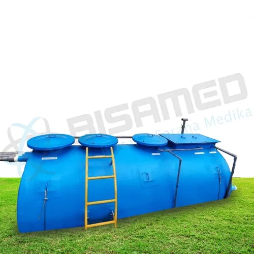 BISAMED IPAL Bio Flux Recycle System 10 m3/day Lengkap