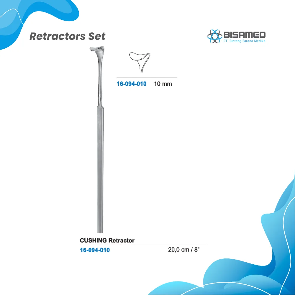 CUSHING Retractor 10 mm / 20,0 cm