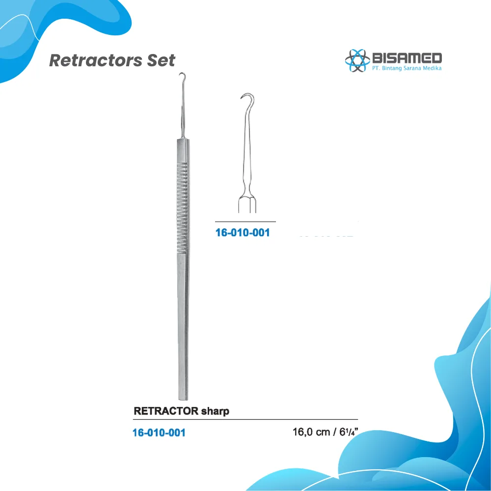 RETRACTOR sharp 16,0 cm Fig. 1