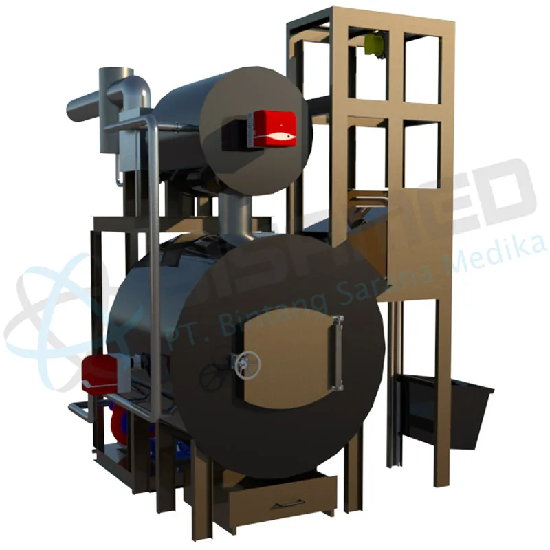 Incinerator Kap. 200 Kg / Jam (BSM - MWI - 200)
