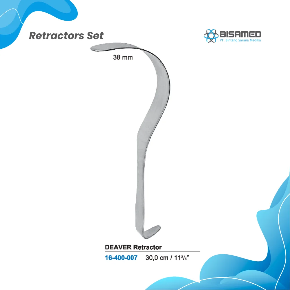 DEAVER Retractor 38 mm/30,0 cm