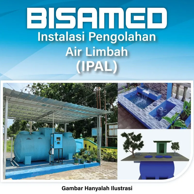 IPAL Auto Injector Aeration System Puskesmas Kap. 3 m3 With Solarcell