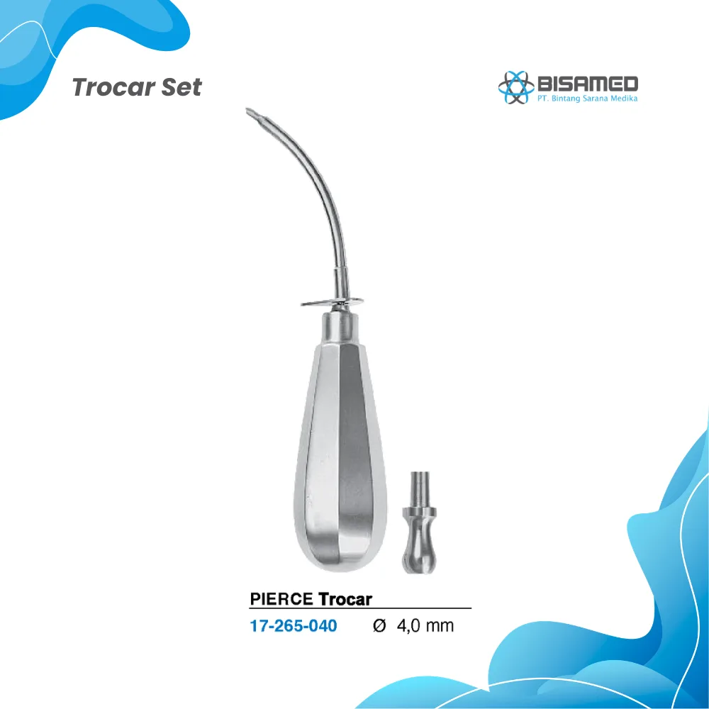 PIERCE Antrum Trocar curved