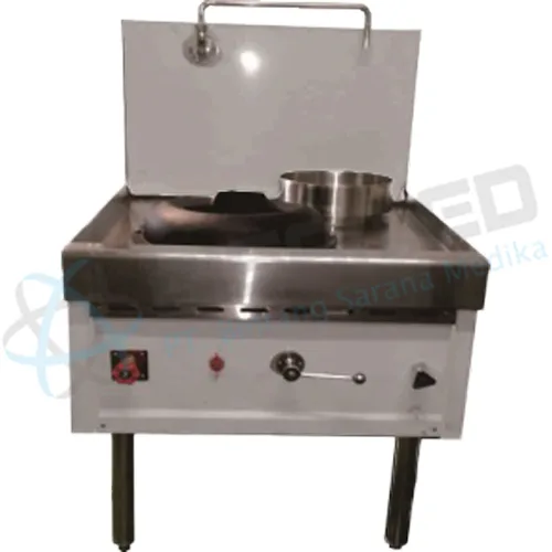 Kompor Kwali Range Double + Ring Soup