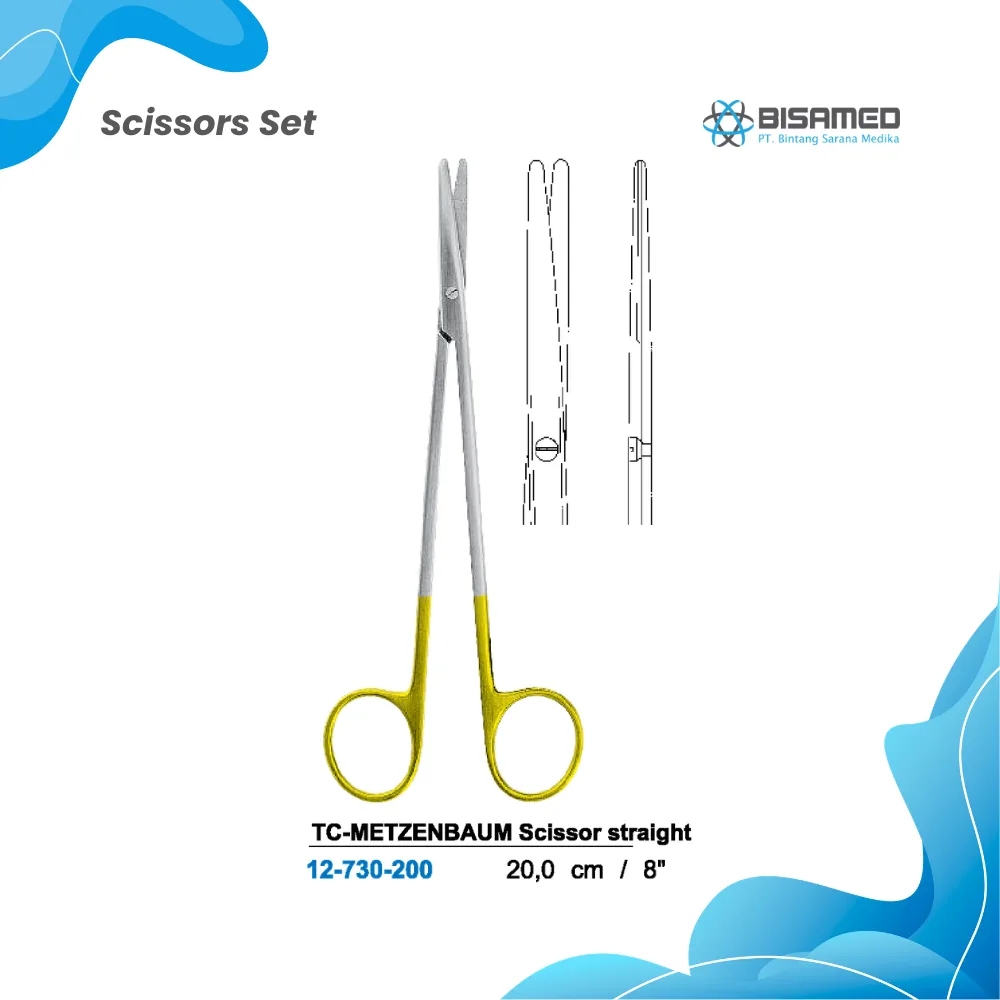 TC-METZENBAUM Scissor straight 20,0 cm